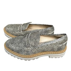 Vince Camuto VC-Mckella slip on platform loafer dress shoes size 6